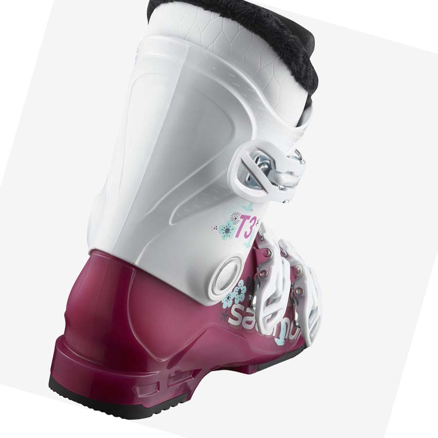 Salomon T3 RT GIRLY Síbakancs Gyerek Lila Fehér | HU 3624HAP